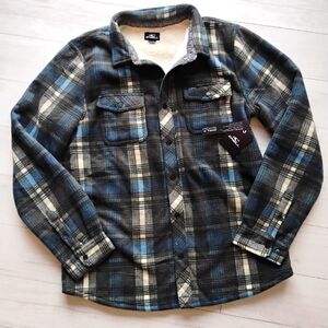 O'Neill NEW SuperFleece Lined Flannel Jacket